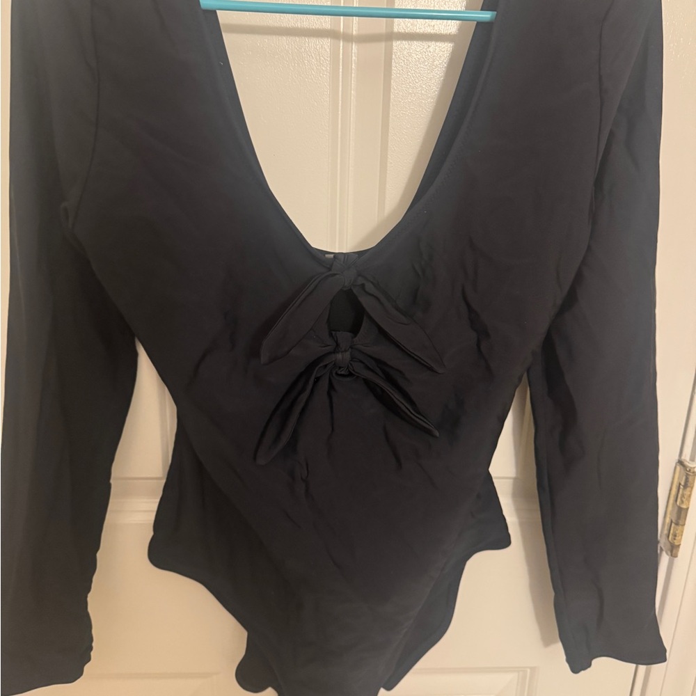 Black Long Sleeve swimsuit